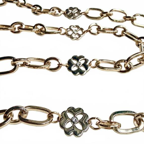 kate spade Accessories - ♠️ Kate Spade Gold-Tone Chain Belt – Spade Motif, Adjustable